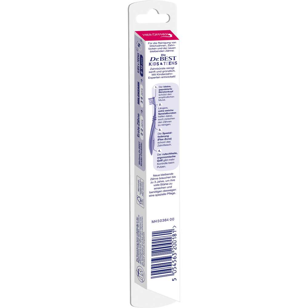 Produktabbildung Dr.Best Zahnbürste Kids&Teens, weich