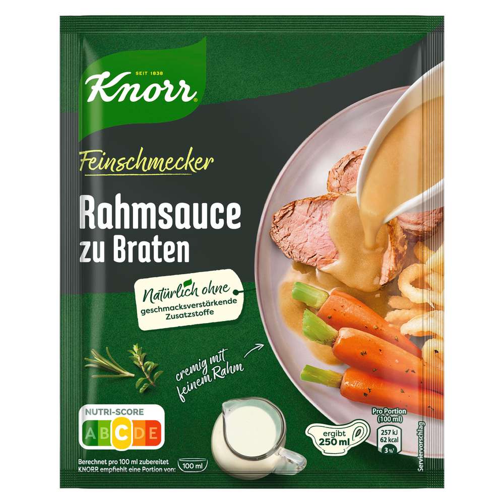 Produktabbildung Knorr Rahmsauce zu Braten