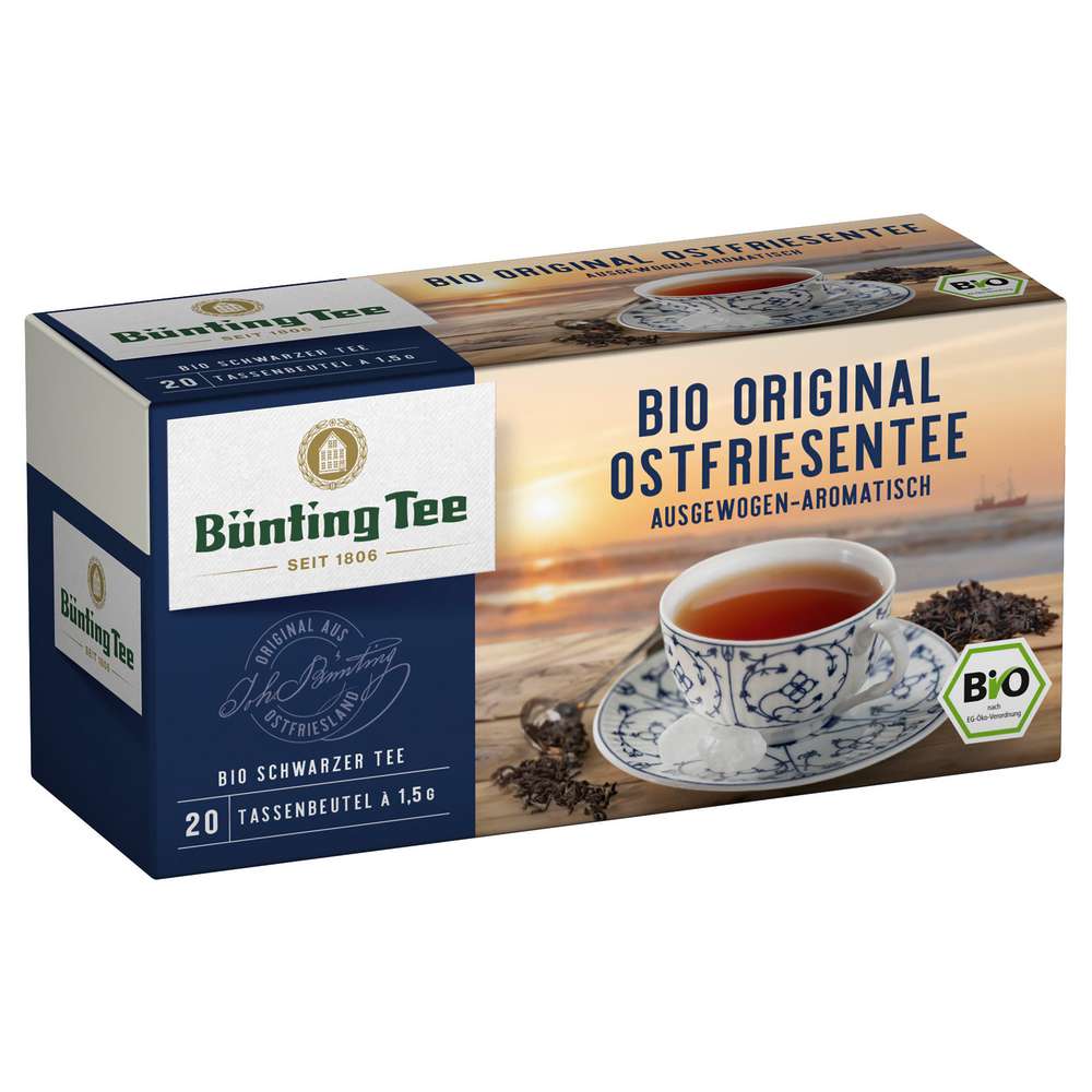 Produktabbildung Bünting Tee Bio Original Ostfriesentee 20er
