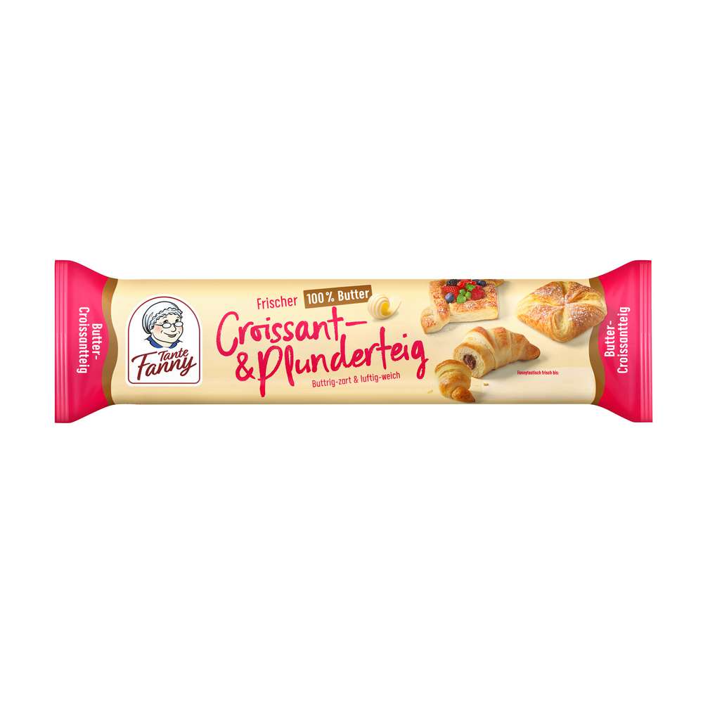 Produktabbildung Tante Fanny Croissant & Plunderteig mit Butter
