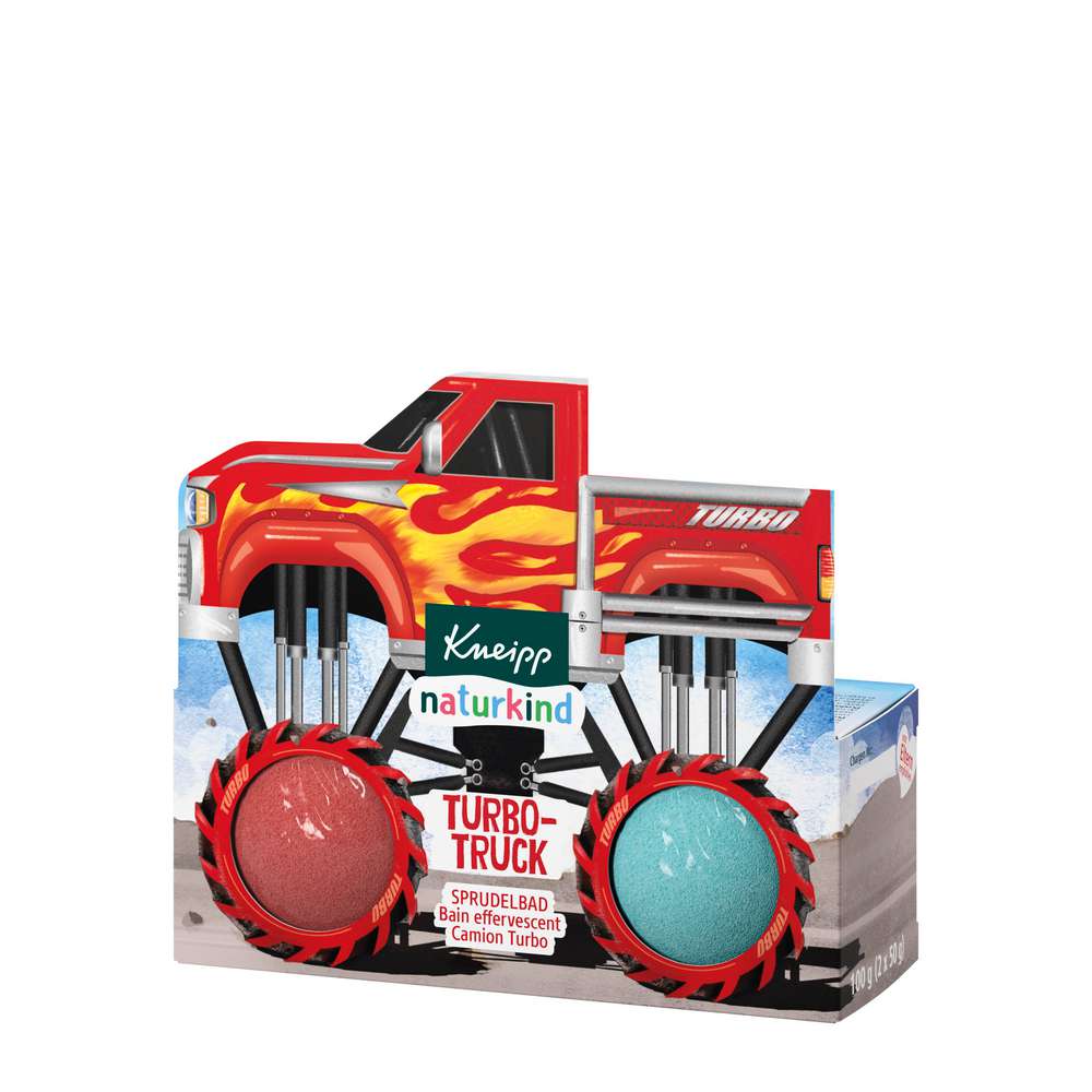 Produktabbildung Kneipp Naturkind Sprudelbad Turbo Truck