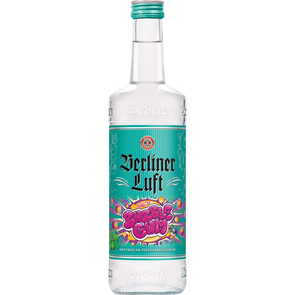 Produktabbildung Berliner Luft Pfefferminzlikör Bubble Gum 