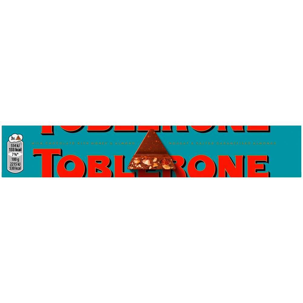 Produktabbildung Toblerone Schoko-Milch Riegel, gesalzene Mandel