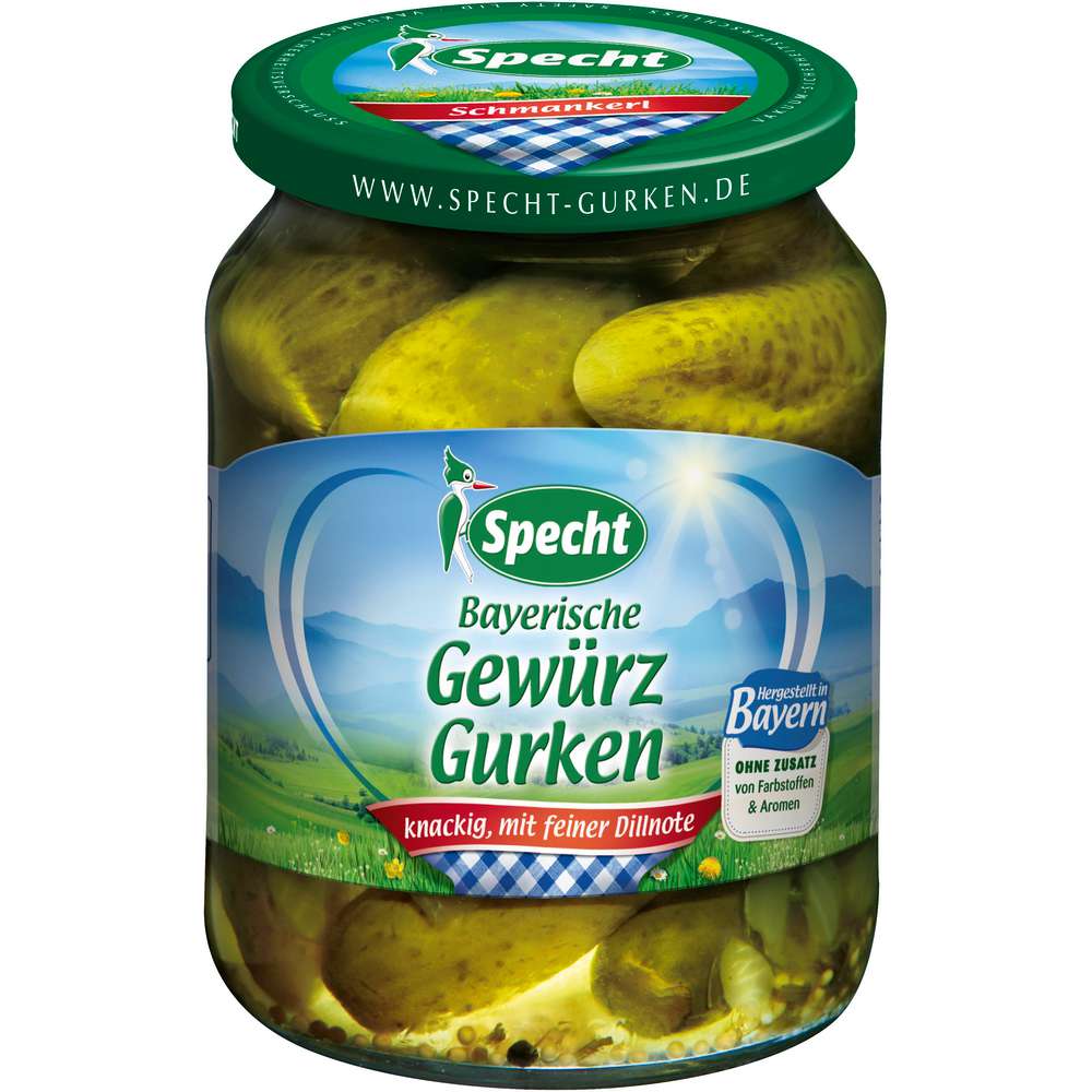 Produktabbildung Specht Gewürzgurken