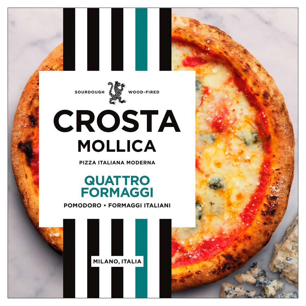 Produktabbildung Crosta & Mollica Pizza Quattro Formaggi