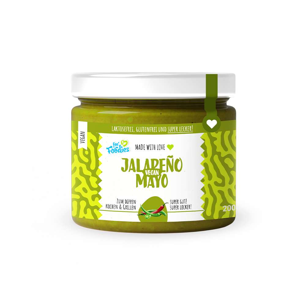 Produktabbildung For Foodies Jalapeño Mayo, Vegan