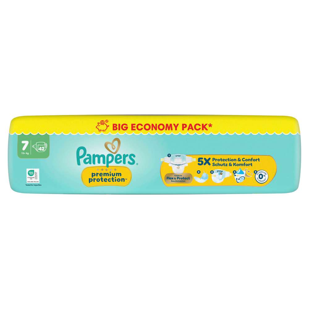 Produktabbildung Pampers Windeln Premium Protection Gr.7 XXL 15+kg