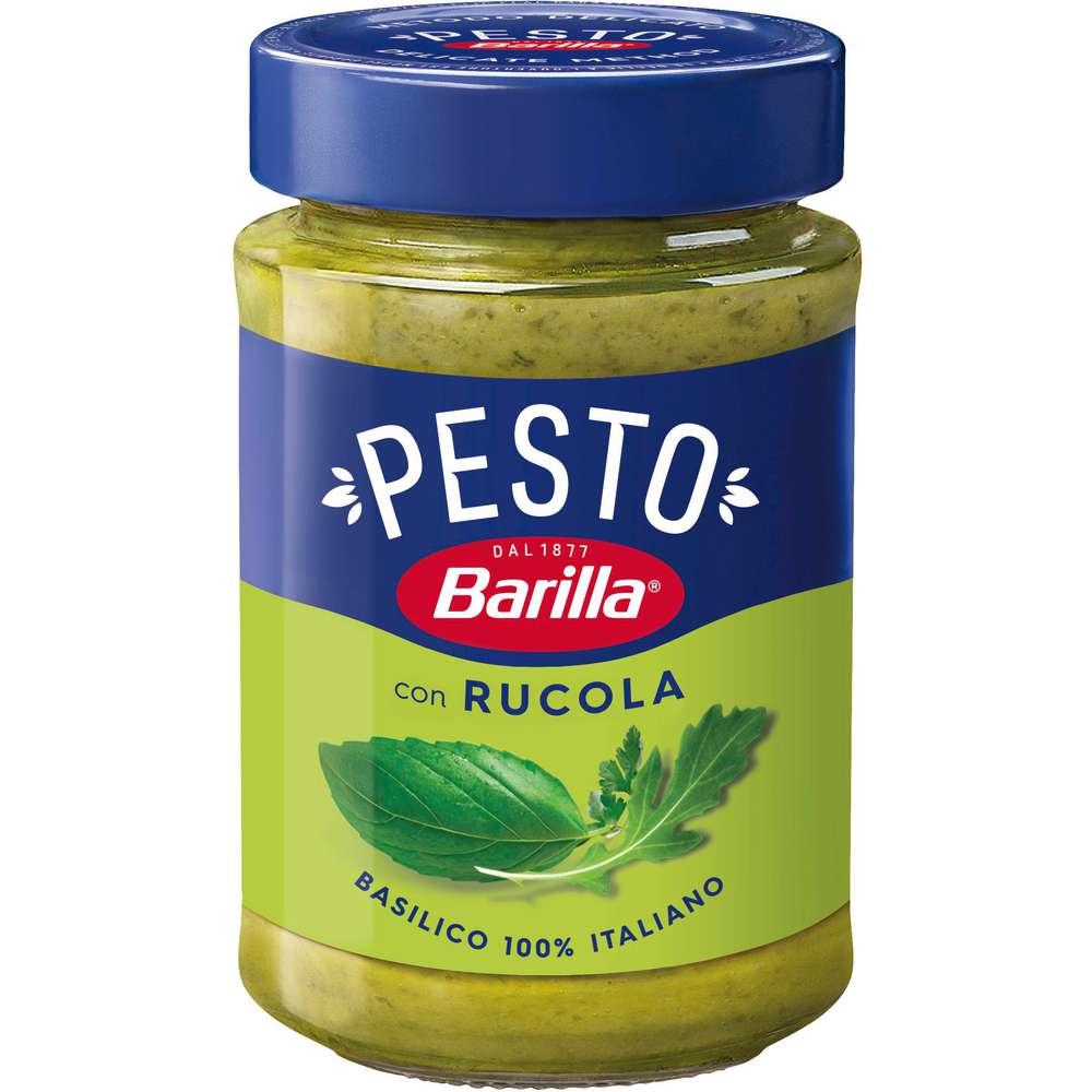 Produktabbildung Barilla Pesto Rucola mit Basilikum & Rucola
