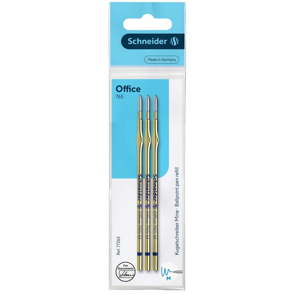 Produktabbildung Schneider Kugelschreiber Minen, 765 M blau