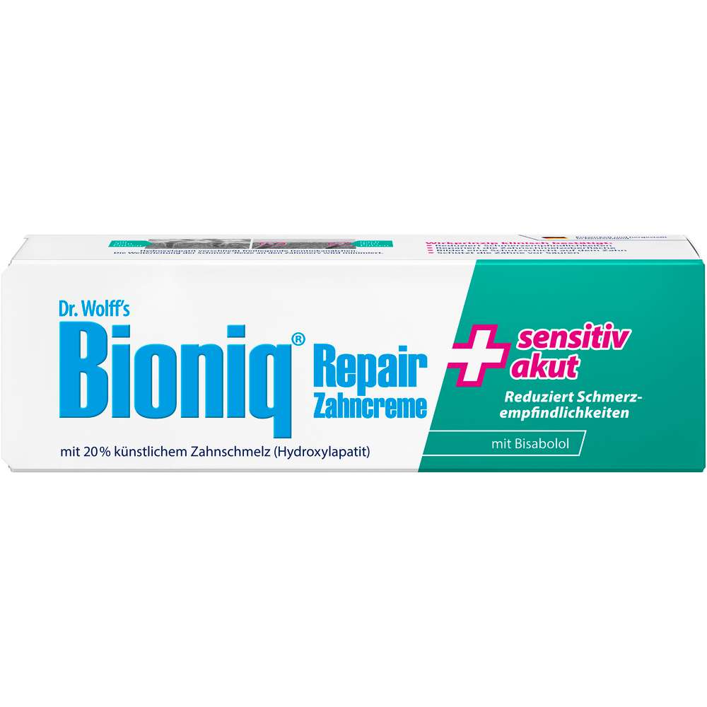 Produktabbildung Bioniq® Zahncreme Repair, sensitiv akut