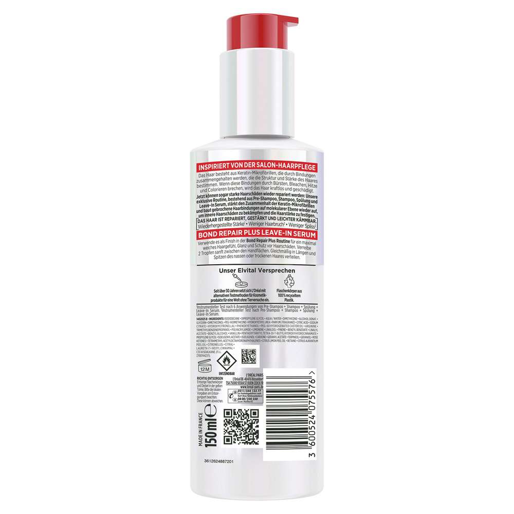 Produktabbildung L'Oreal Paris Elvital Leave-In Haarserum Bond Repair