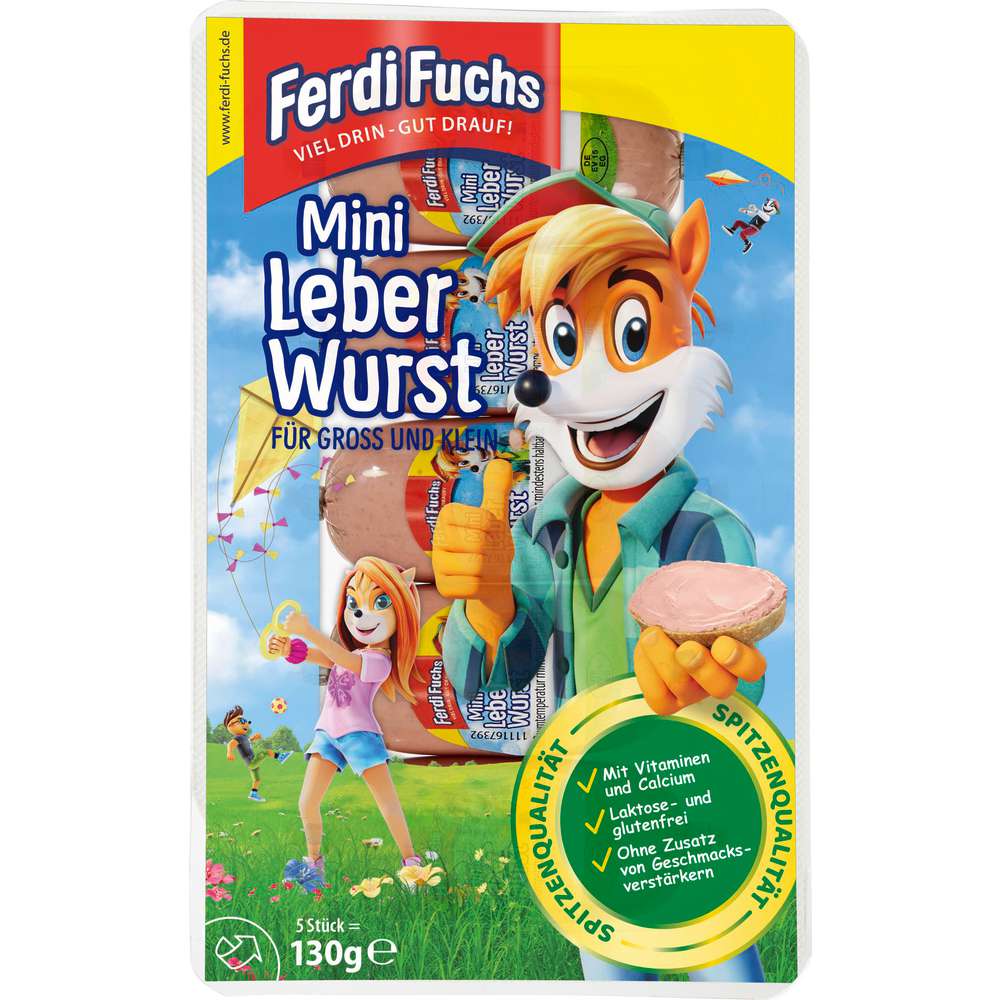 Produktabbildung Ferdi Fuchs Mini-Leberwurst