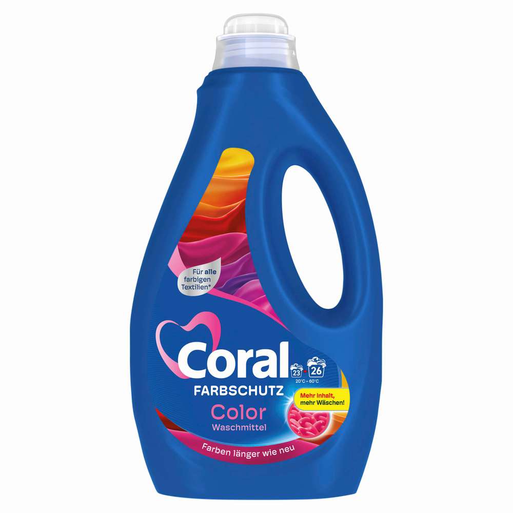 Produktabbildung Coral Color-Waschmittel flüssig