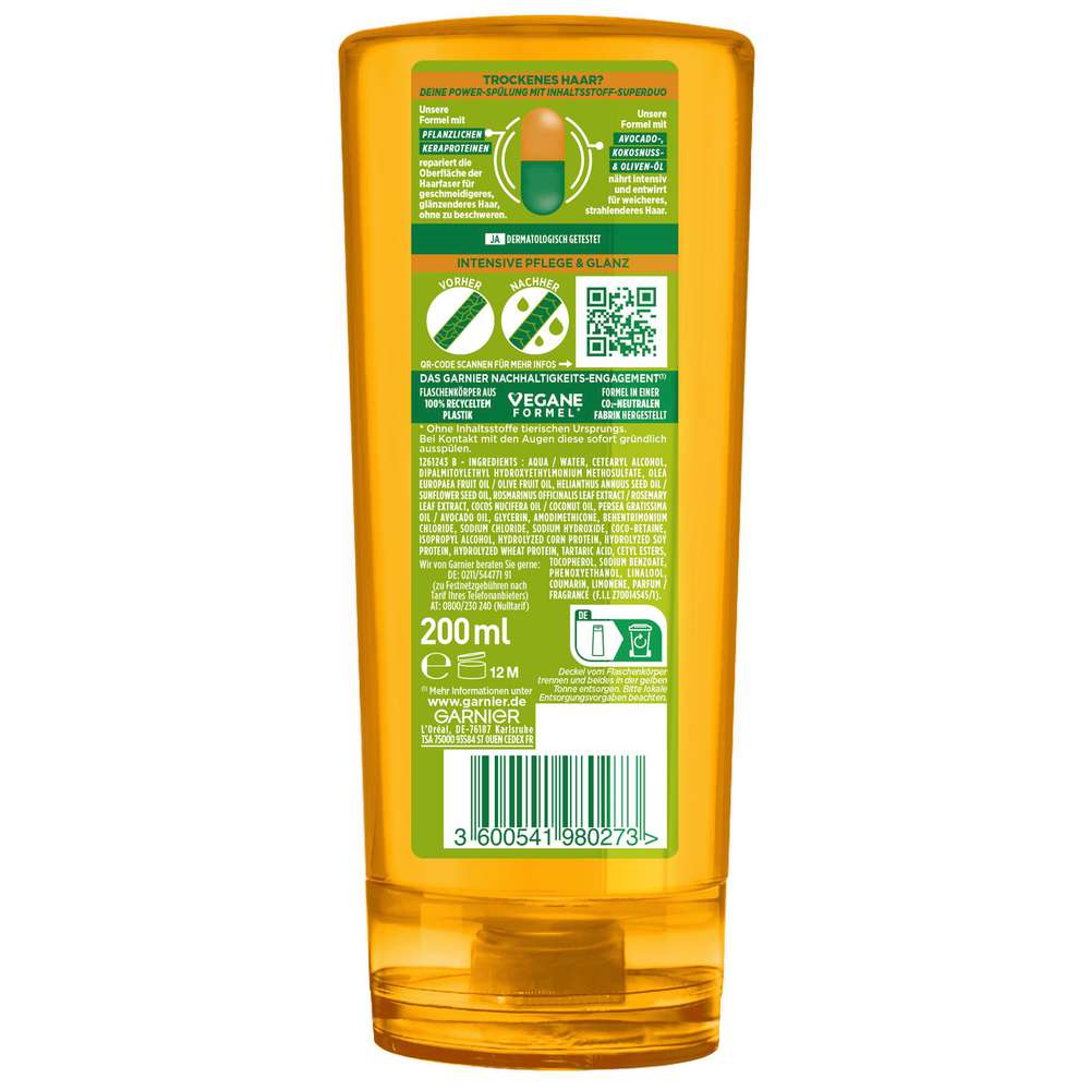 Produktabbildung Garnier Haarspülung Fructis Oil Repair