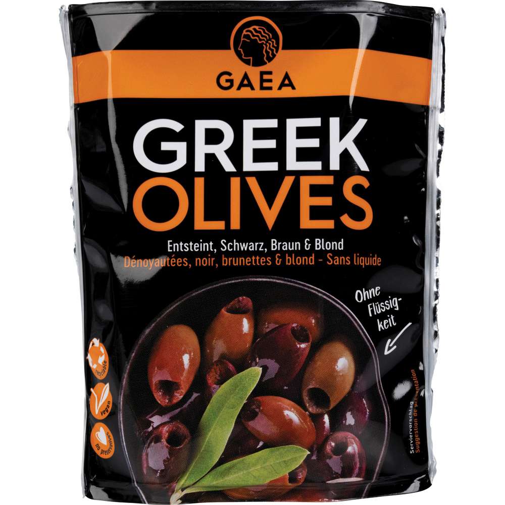 Produktabbildung Gaea Griechische Oliven, entsteint