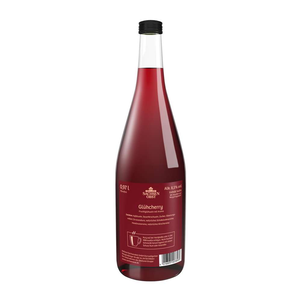 Produktabbildung Sachsenobst Glühcherry Schokolade 