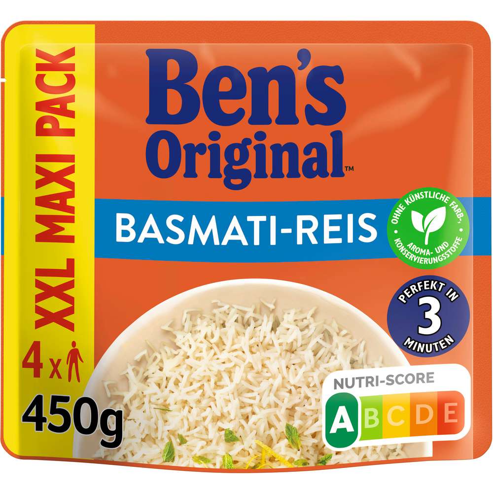 Produktabbildung BEN'S ORIGINAL Express Reis, Basmati XXL Maxi Pack