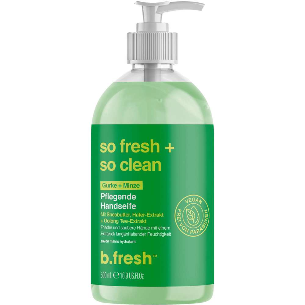 Produktabbildung B. Klein Handseife, Gurke + Minze