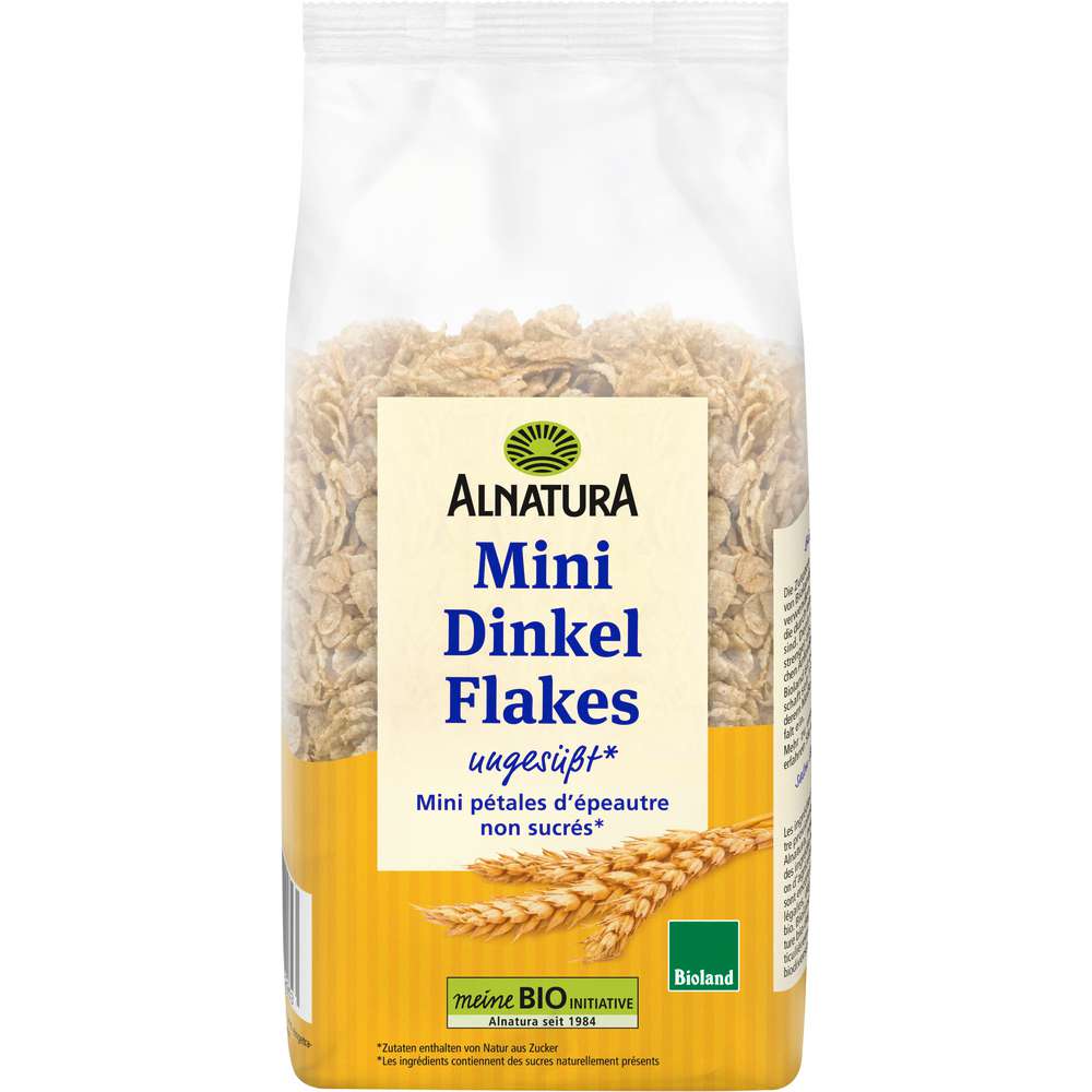 Produktabbildung Alnatura Bio Dinkel Flakes, ungesüßt