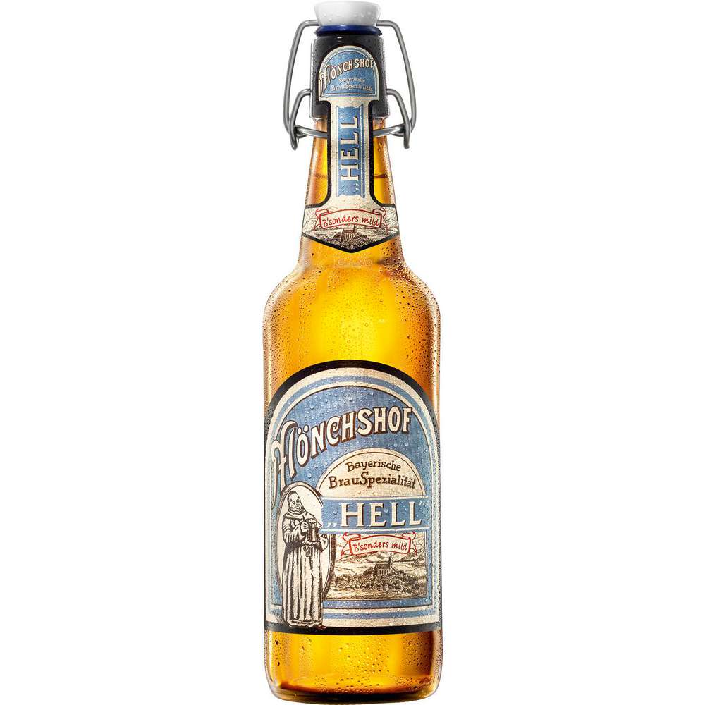 Produktabbildung Mönchshof Bayerisches Helles Bier 4,9%