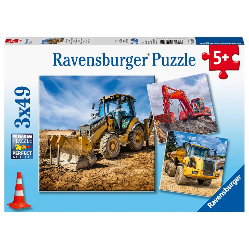 Produktabbildung Ravensburger Puzzle Liebherr Maschinen
