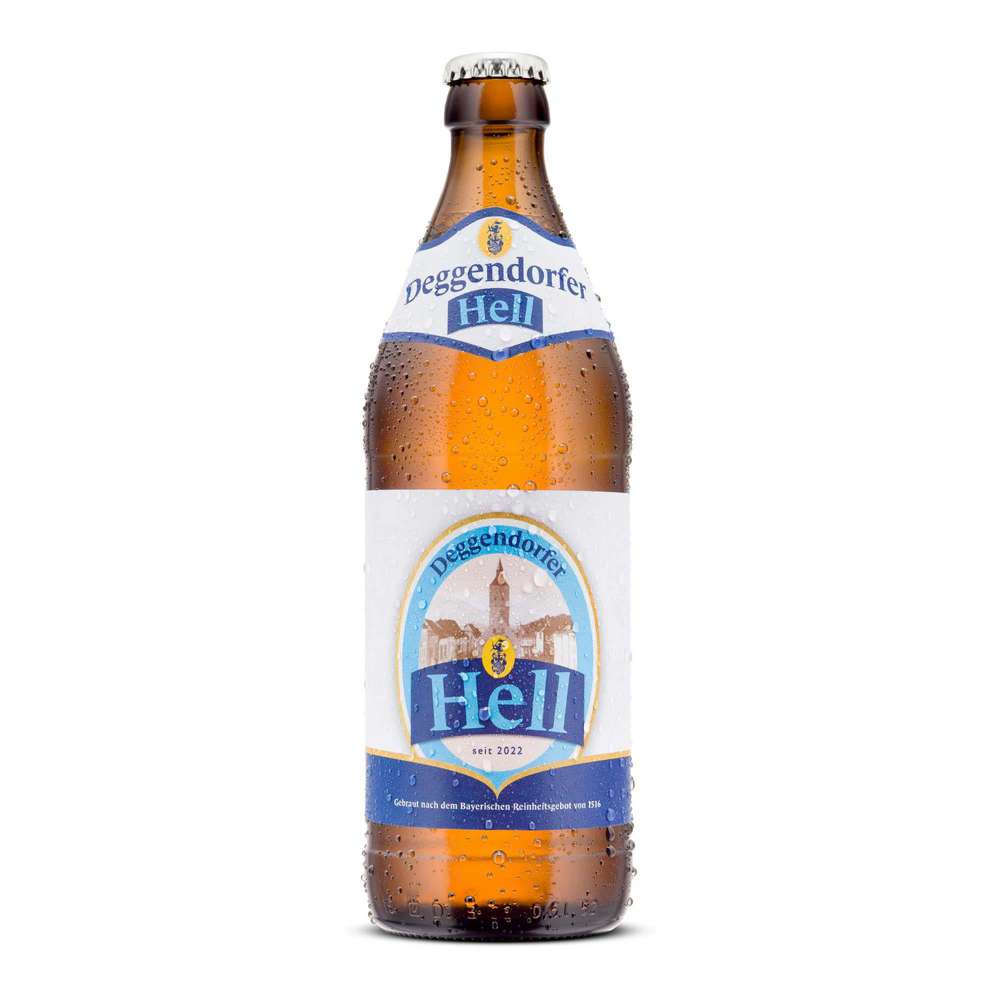 Produktabbildung Deggendorfer Bier Hell
