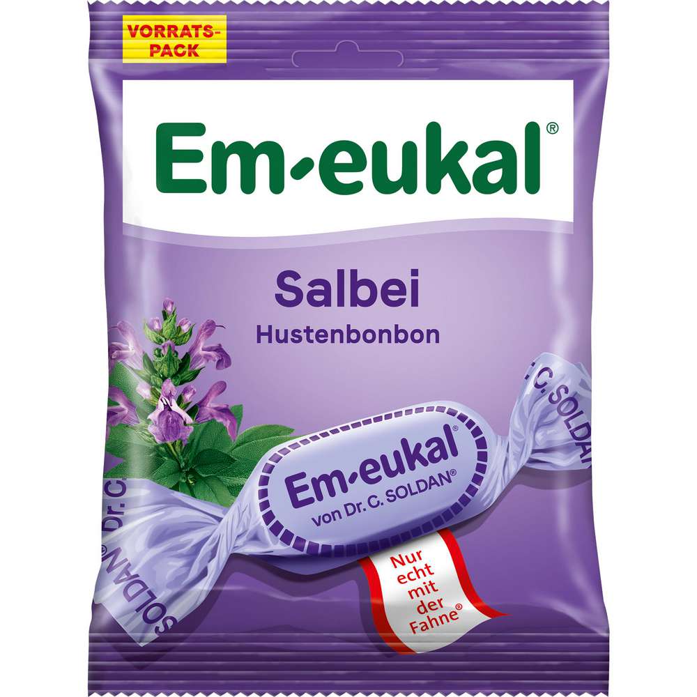 Produktabbildung Em-Eukal Salbei Bonbons