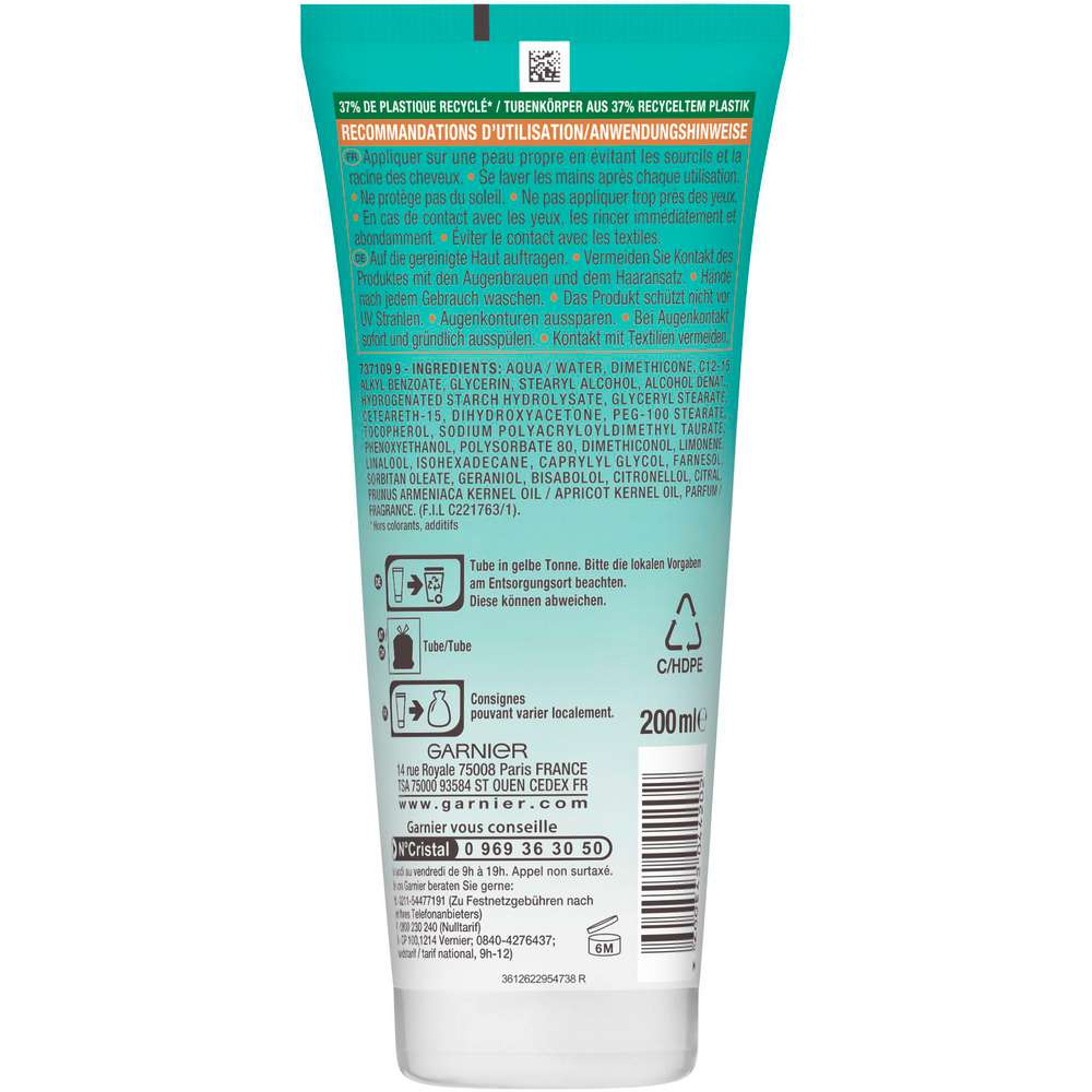 Produktabbildung Garnier After-Sun Lotion mit Selbstbräunungs-Effekt