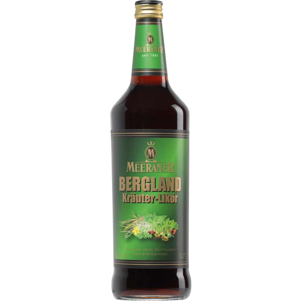 Produktabbildung Meeraner Bergland Kräuter Likör 32%