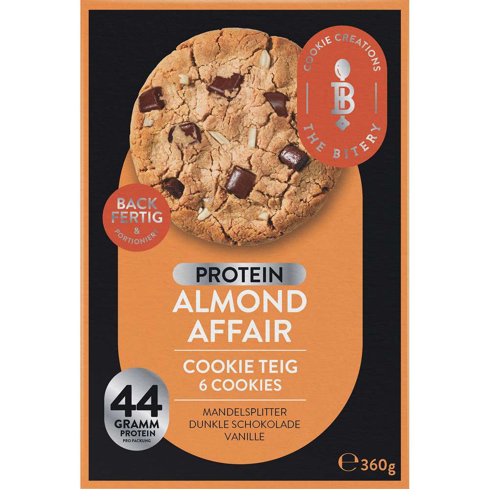 Produktabbildung THE BITERY Cookieteig Protein Almond Affair