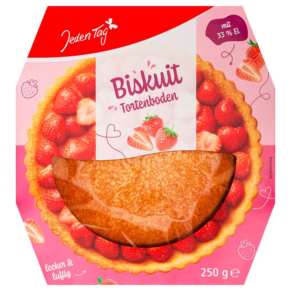 Produktabbildung Jeden Tag Biskuittortenboden