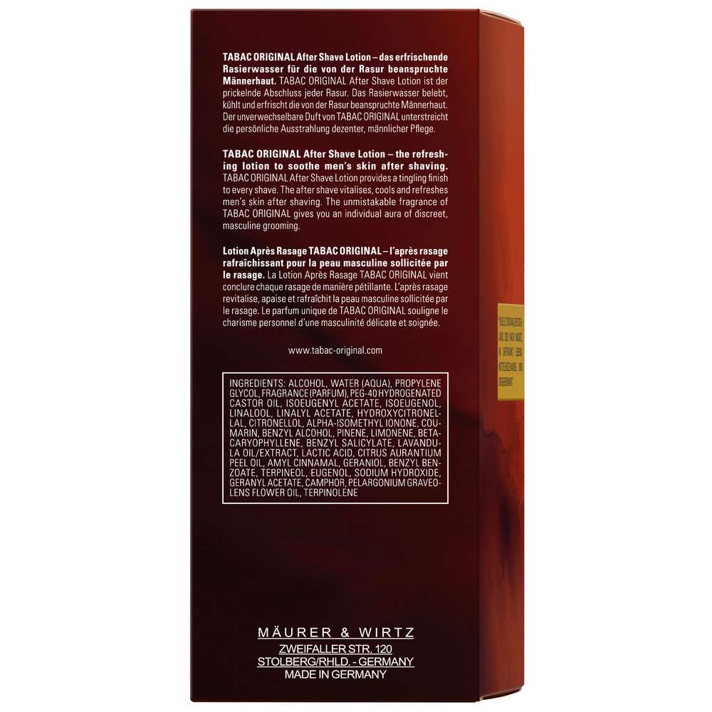 Produktabbildung Tabac Original After Shave Lotion