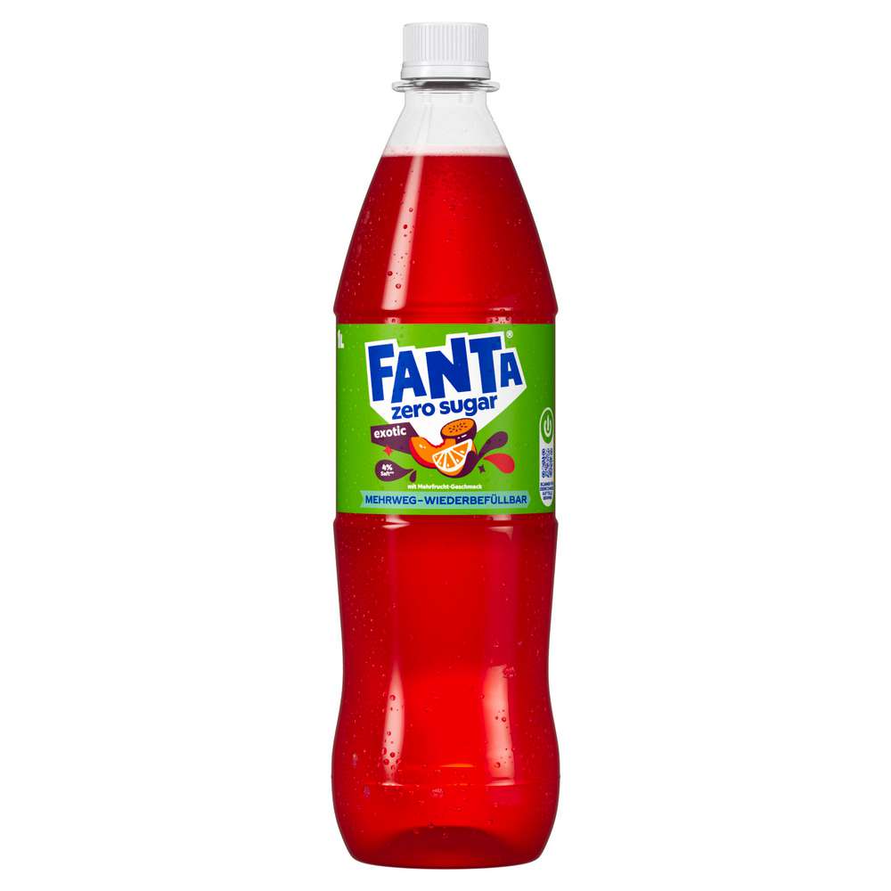 Produktabbildung Fanta Limonade Exotic Zero