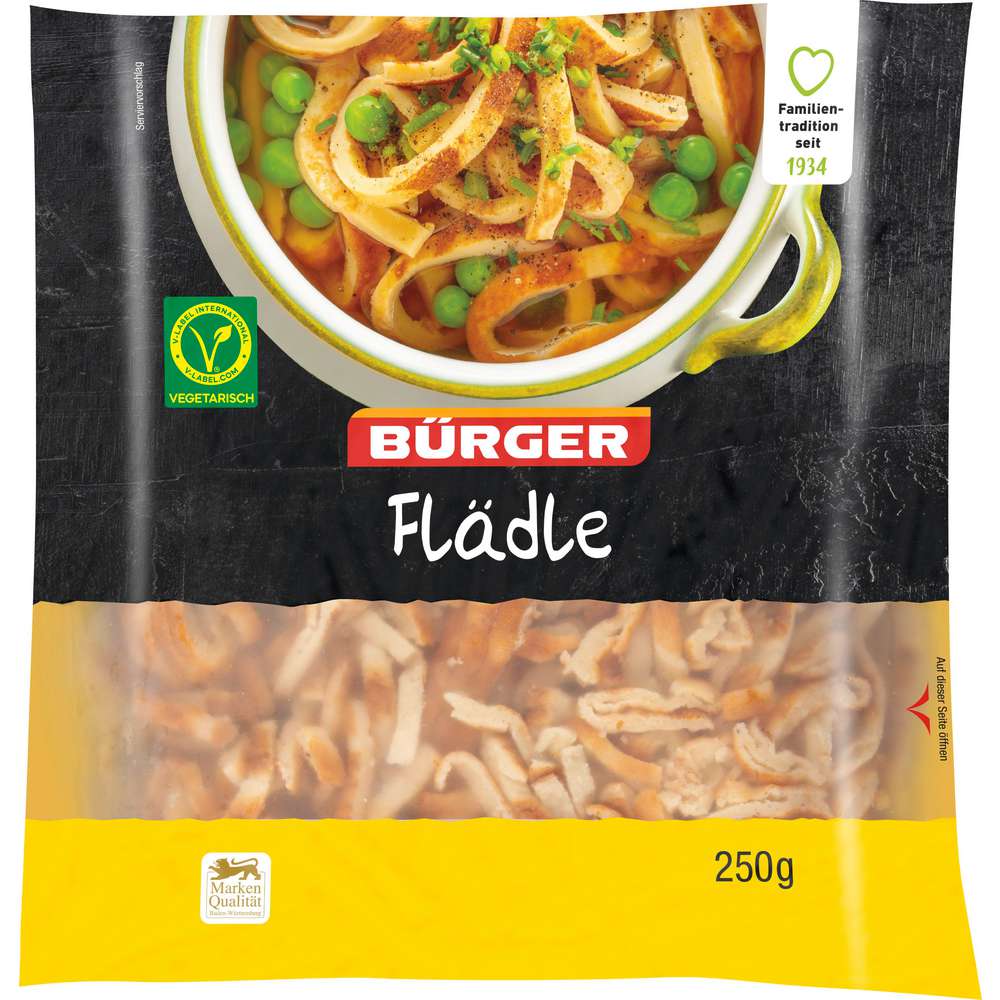 Produktabbildung Bürger Flädle