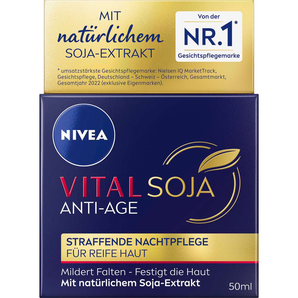 Produktabbildung Nivea Vital Soja Nachtpflege, Anti-Age