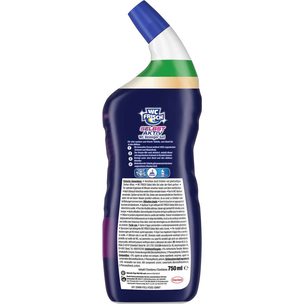 Produktabbildung WC Frisch WC-Reiniger Selbst Aktiv, Blütenfrische
