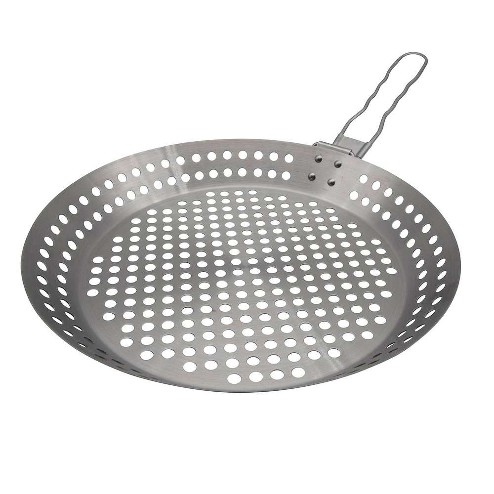 Produktabbildung Steuber Grillpfanne Edelstahl 30,5 x 6 cm