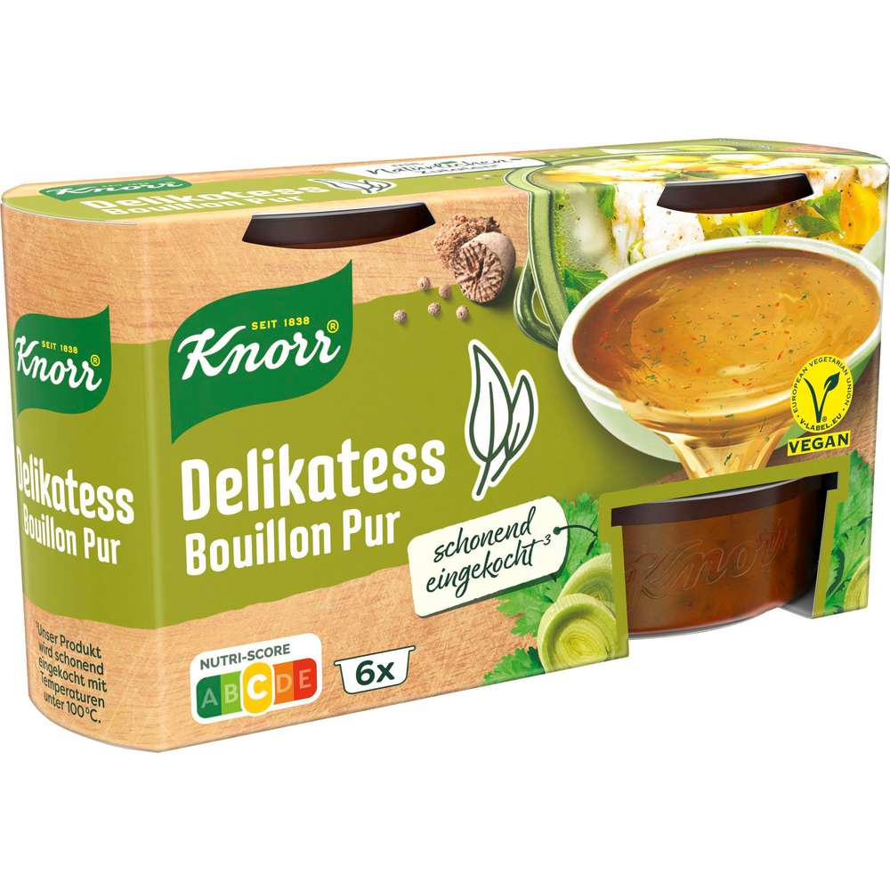 Produktabbildung Knorr Bouillon Pur, Delikatess