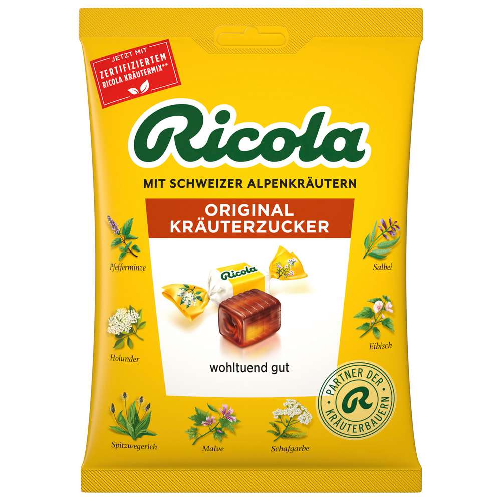 Produktabbildung Ricola Bonbons Original Kräuterzucker
