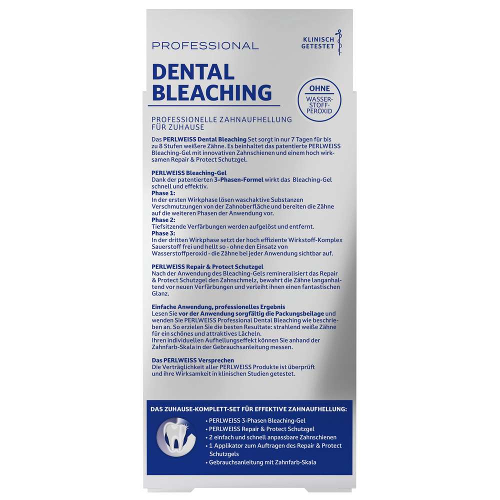Produktabbildung Perlweiss Zahnaufhellungs-Gel Dental Bleaching