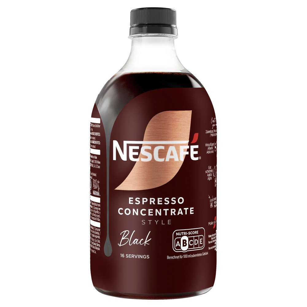 Produktabbildung Nescafe Espresso Concentrate Style Black