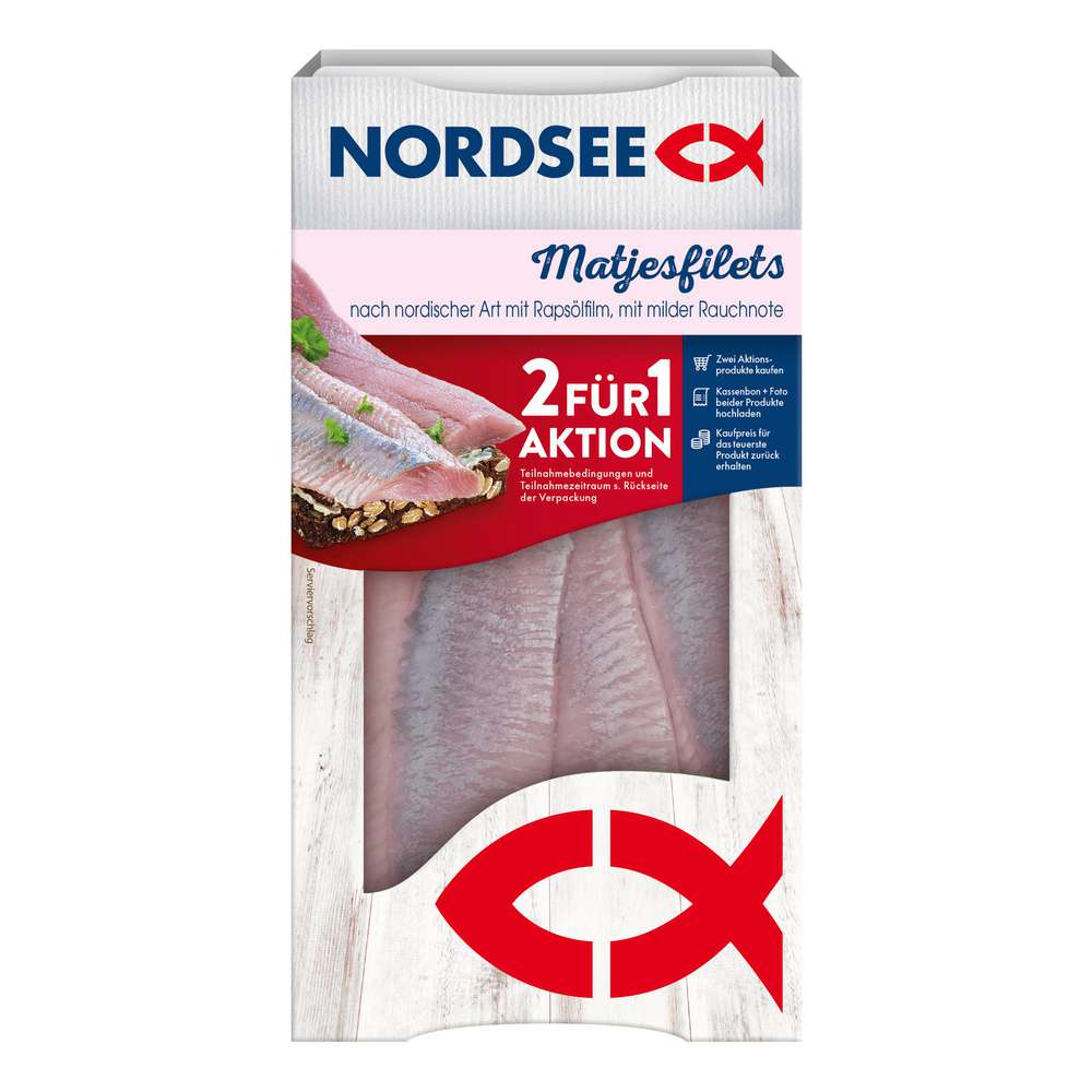 Produktabbildung Nordsee Matjesfilet, Nordische Art