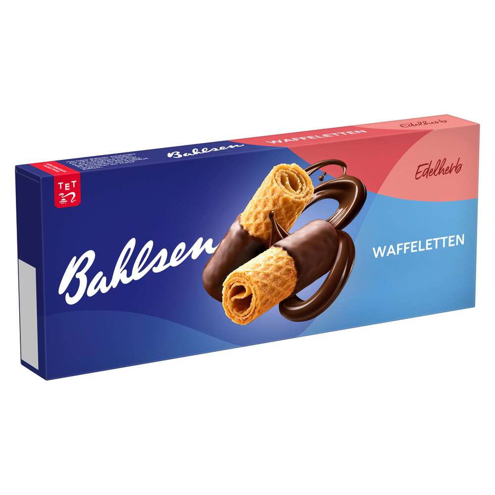 Produktabbildung Bahlsen Waffel-Kekse Waffeletten Edelherb