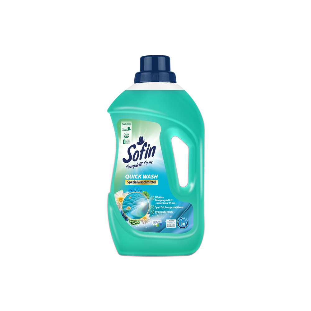 Produktabbildung Sofin Waschmittel Quick Wash 