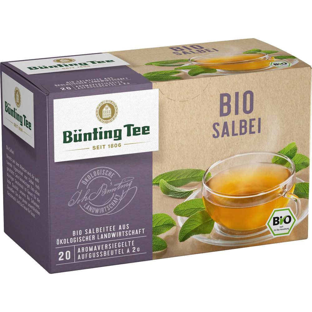 Produktabbildung Bünting Tee Bio Tee, Salbei