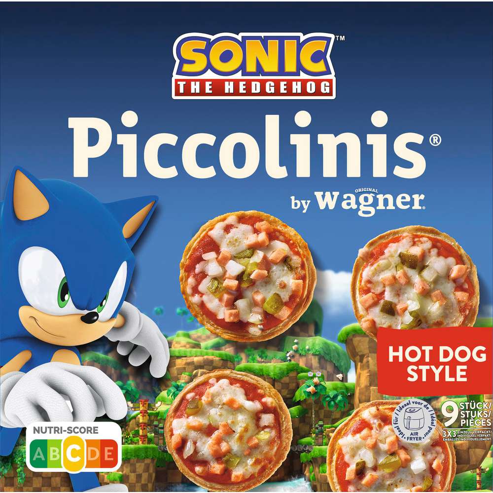 Produktabbildung Wagner Piccolinis SONIC Hot Dog Style, tiefgekühlt