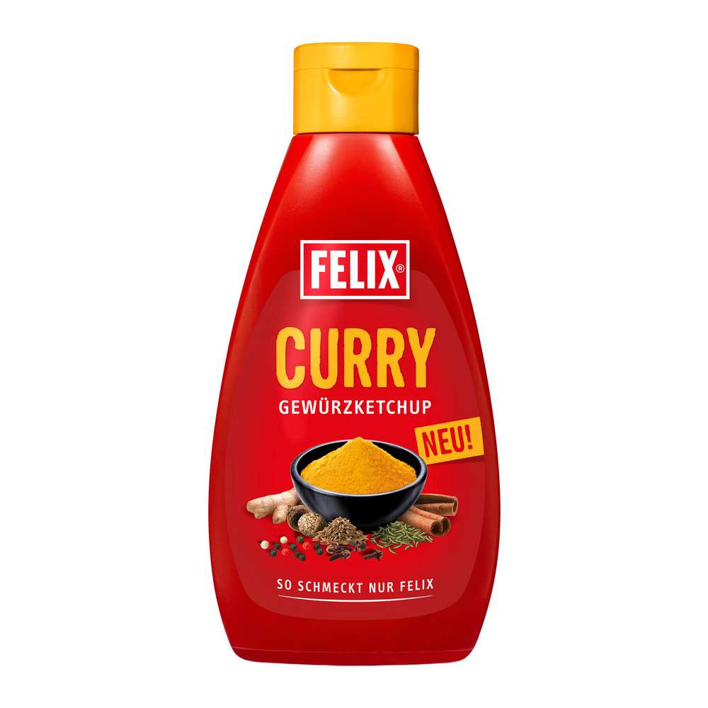 Produktabbildung Felix Gewürz Ketchup, Curry