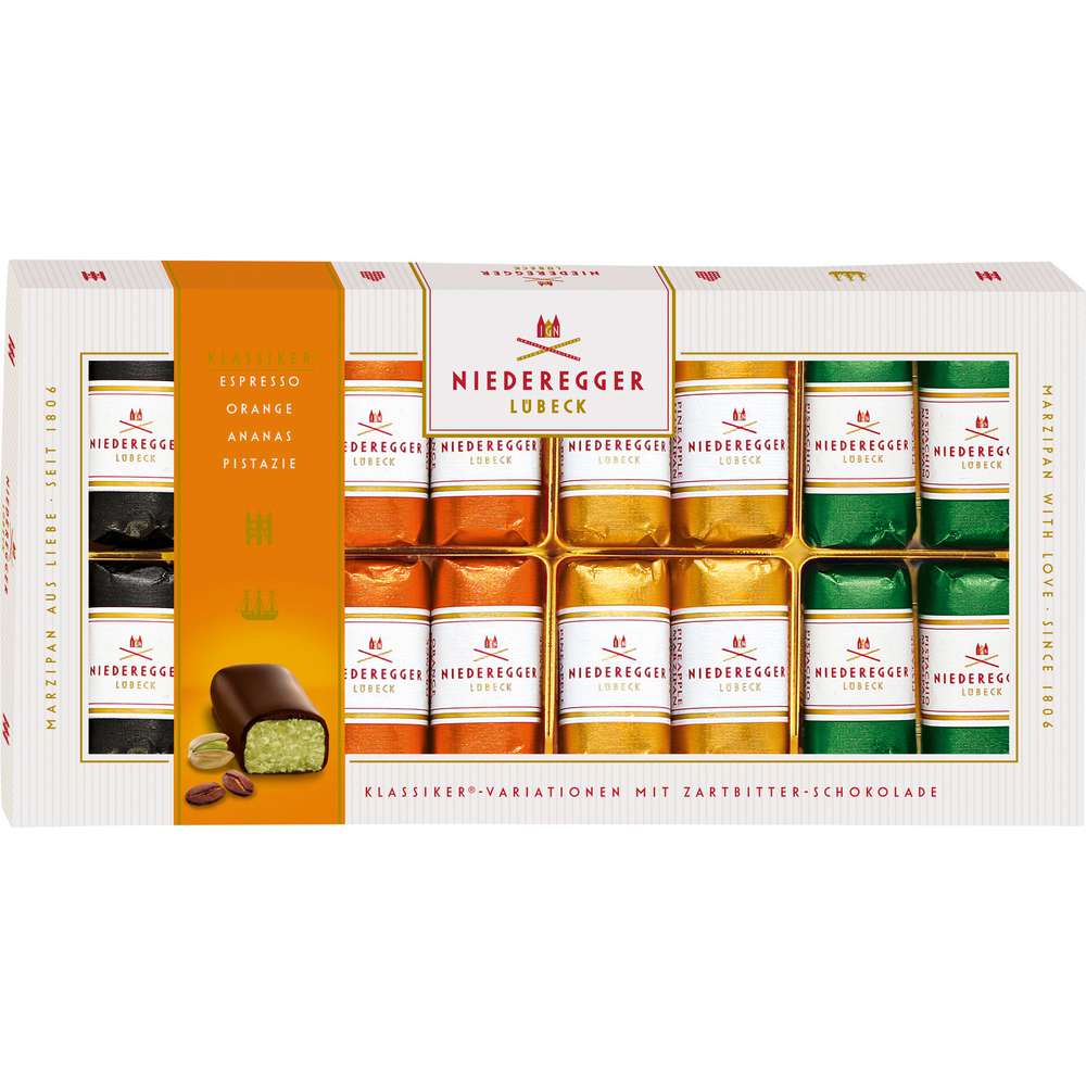 Produktabbildung Niederegger Marzipan Pralinen-Mischung, Klassik