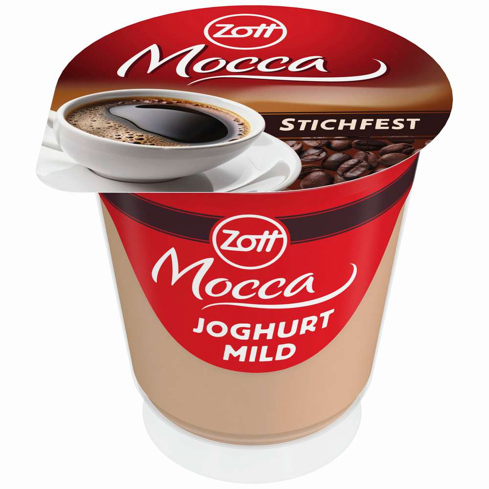 Produktabbildung Zott Joghurt mild, stichfest Mocca