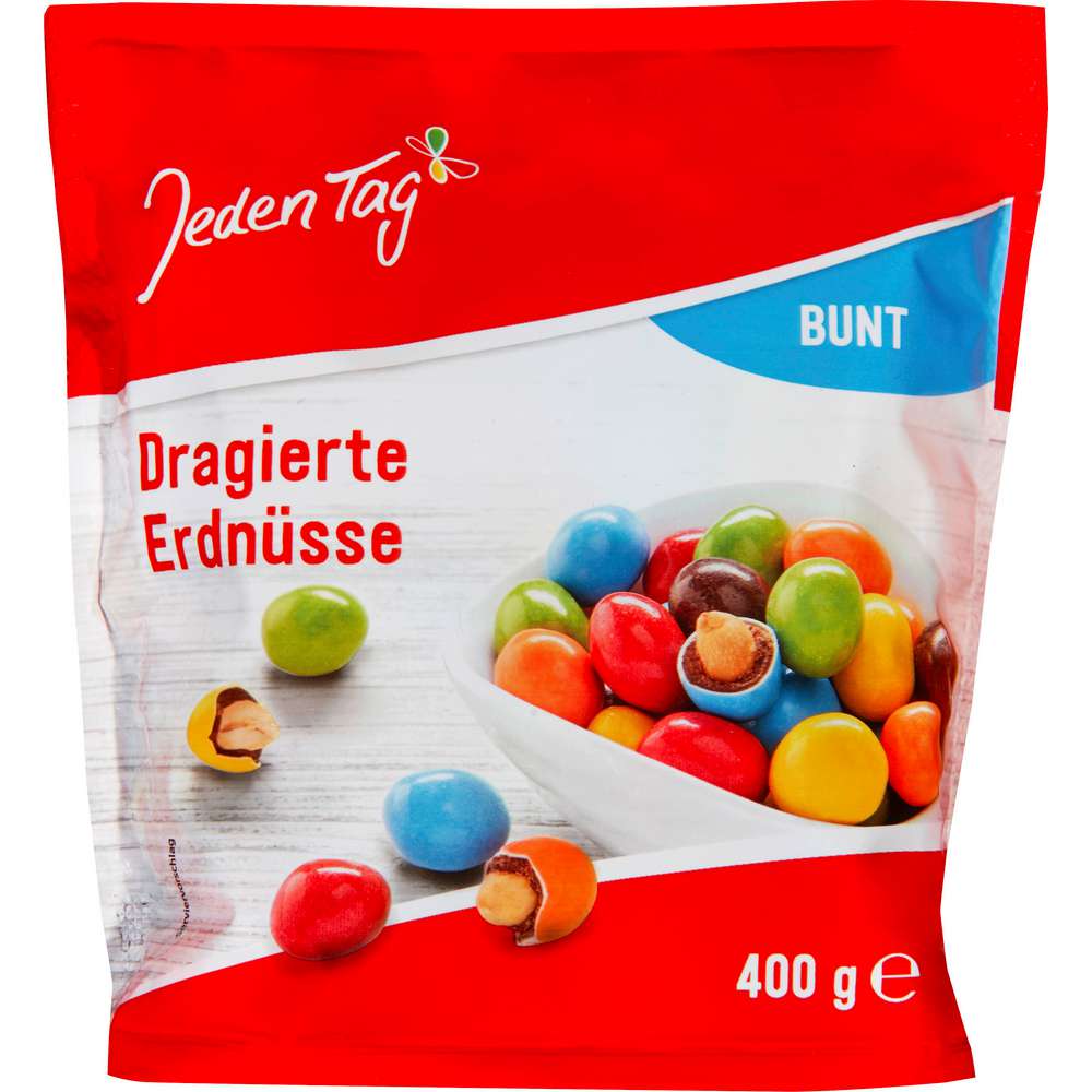 Produktabbildung Jeden Tag Dragierte Erdnüsse